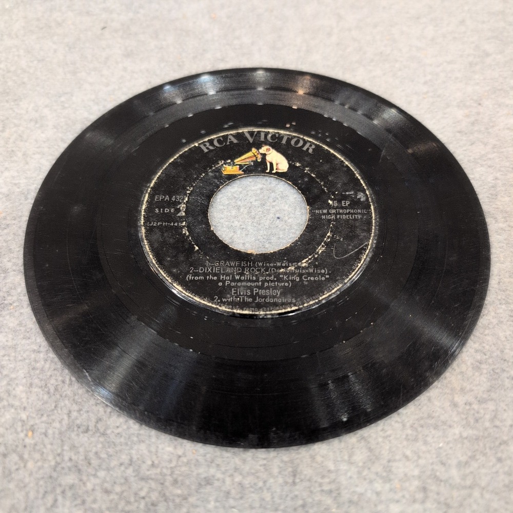 Elvis Presley King Creole Vol 1 45 EP Vinyl Record RCA Victor EPA-4321‎ 1958 - Picture 4 of 4